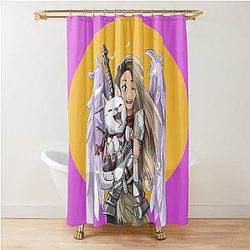 Valkyrae Shower Curtain