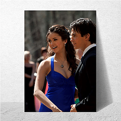 Vampire Diaries created a famous love triangle Vampire Diaries Posters