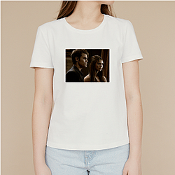 Vampire Diaries concluded its run in 2017 Vampire Diaries T-Shirts