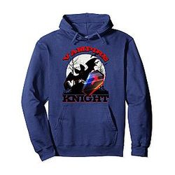Vampire Knight Cemetery Bats Grave Halloween Pullover Hoodie
