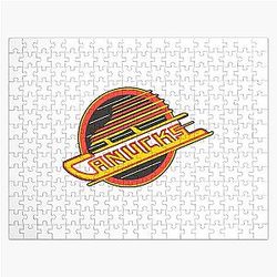 Vancouver Canucks Retro Skate Jigsaw Puzzle