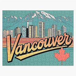 Vancouver British Columbia Canada Jigsaw Puzzle