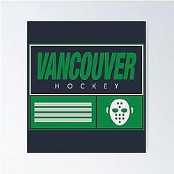 Vancouver hockey poster