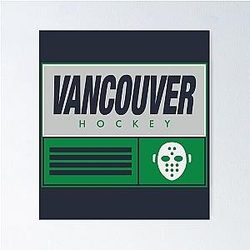 Vancouver Hockey Poster