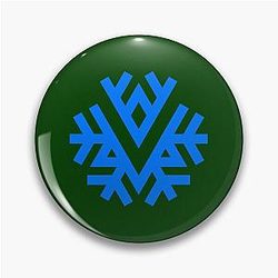 Retro Vancouver Hockey Pin