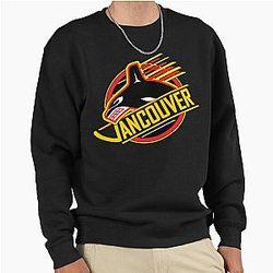 RARE Vancouver Hockey Canucks Pullover Sweatshirt