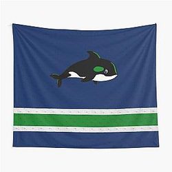 Vancouver Cute Mascot Tapestry
