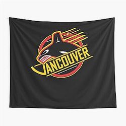 RARE Vancouver Hockey Canucks Tapestry