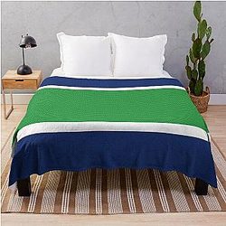Vancouver Hockey Throw Blanket