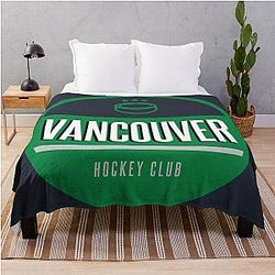 Vancouver Hockey Club Throw Blanket