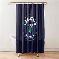 Vancouver Ice Hockey Shower Curtain