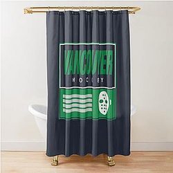 Vancouver Hockey Shower Curtain