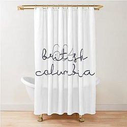 604 Vancouver Canucks British Columbia Shower Curtain