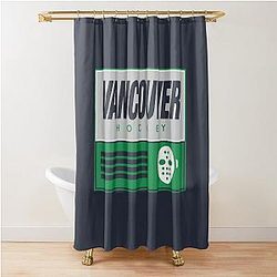 Vancouver Hockey Shower Curtain