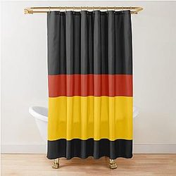 Vancouver Canucks retro stripes Shower Curtain