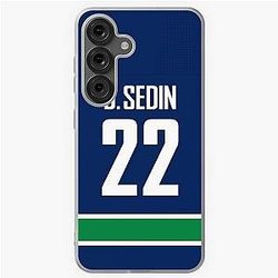 Vancouver Canucks Daniel Sedin Home Jersey Phone Case Soft Case