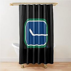 Vancouver Hockey Shower Curtain