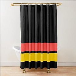 Vancouver Canucks Third Jersey Colours Shower Curtain