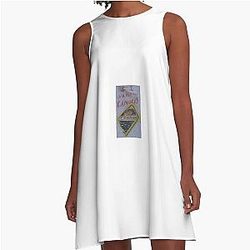 Number 1 Vancouver Canucks A Line Dress