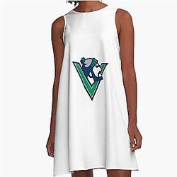 Vancouver Canucks A-Line Dress