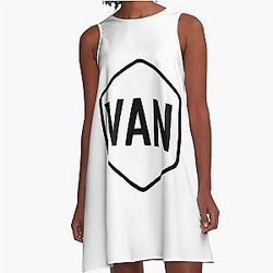 Vancouver Hex A-Line Dress