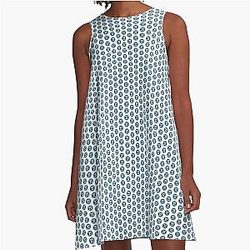 Daniel Sedin Number 22 Vancouver Canucks A-Line Dress