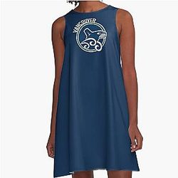 Vancouver Canucks A-Line Dress