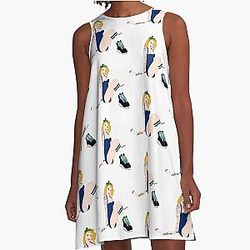 Vancouver Canucks A-Line Dress