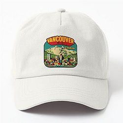 Downtown Vancouver BC Vintage Dad Hat