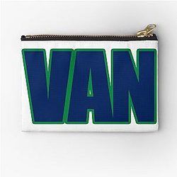 Vancouver Canucks Zipper Pouch