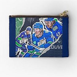 Vancouver Hockey Team Squad Design Zipper Pouch
