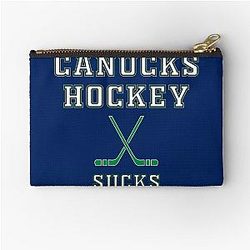 Vancouver Canucks Hockey Zipper Pouch