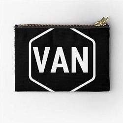 Vancouver Hex Zipper Pouch