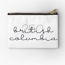 British Columbia Vancouver Canucks Zipper Pouch