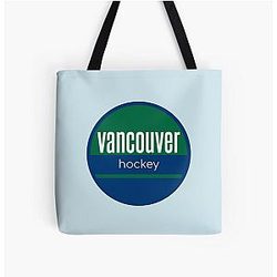 Vancouver hockey tote bag
