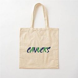 Vancouver Canucks Cotton Tote Bag
