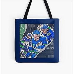 Vancouver Hockey Team Squad Design Tote Bag