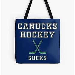 Vancouver Canucks Hockey Tote Bag