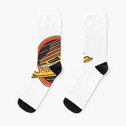 Vancouver Hockey Retro Canucks Skate Socks