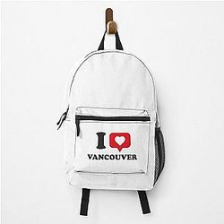 I Love Vancouver, Hometown Vancouver Washington Backpack