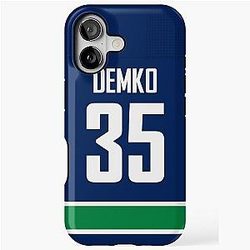 Vancouver Canucks Thatcher Demko Home Jersey iPhone Case