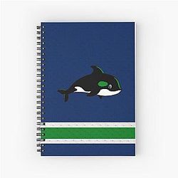 Vancouver Cute Mascot Spiral Notebook