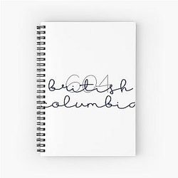 604 Vancouver Canucks British Columbia Notebook