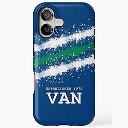 Vancouver Blue Hockey iPhone Case Tough Case