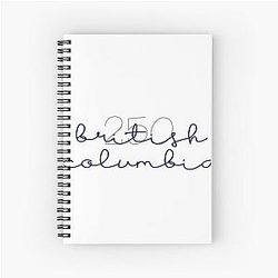 250 British Columbia Vancouver Canucks Notebook