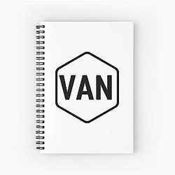 Vancouver Hex Spiral Notebook