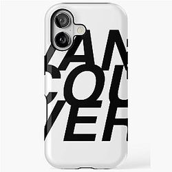 VANCOUVER Letter Block iPhone Case