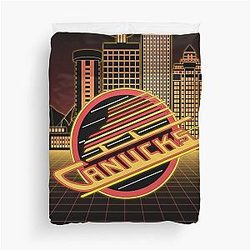 Vancouver Canucks Duvet Cover