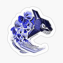 Vancouver Canucks Iris Sticker