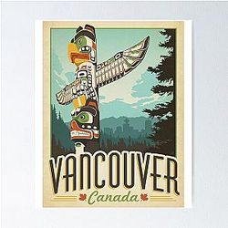 Vancouver Map Poster